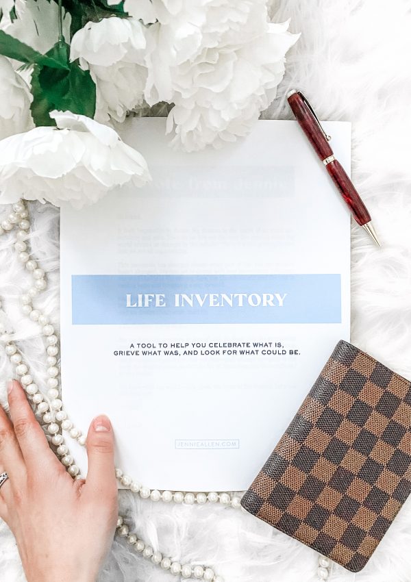 Happy New Year! | 2021 Life Inventory by Jennie Allen