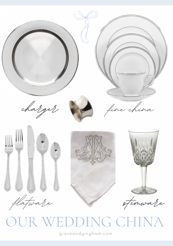 Our Wedding China and Tips on How to Choose Yours